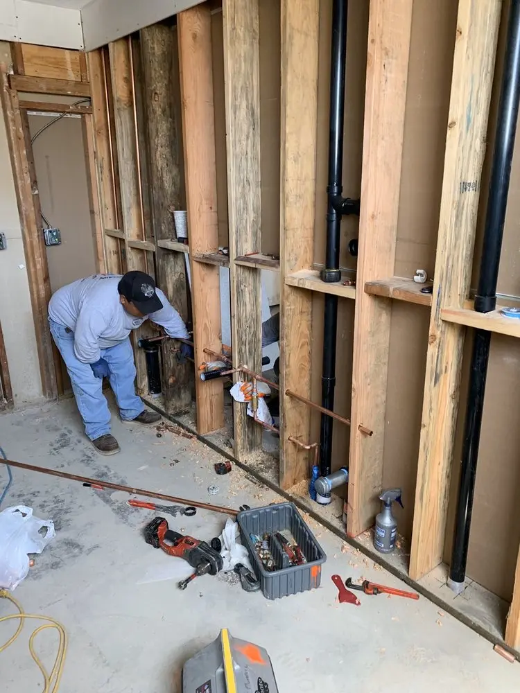 Commercial rough-in plumbing for Water Heater Replacement in Park La Brea